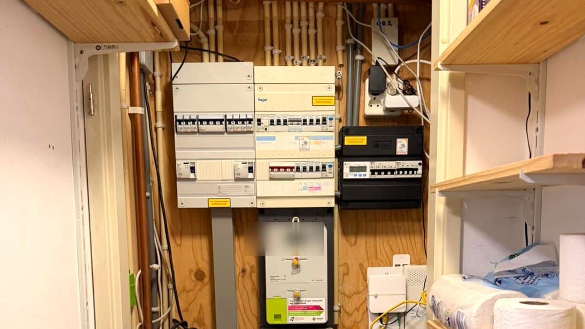 Groepenkast en verdeelinrichting voorbereid op zwaardere elektrische installaties