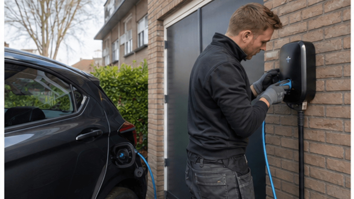 Laadpaal installatie in 's-Hertogenbosch door Elektricien, met lokale werkwijze en aandachtspunten.